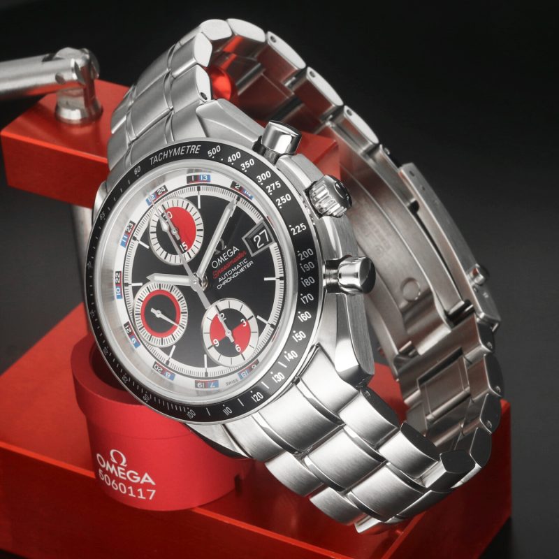 c. 2009 Omega Speedmaster Date “Casino Dial” Ref. 3210.52.00 – NOS Condition – Unworn - Image 4