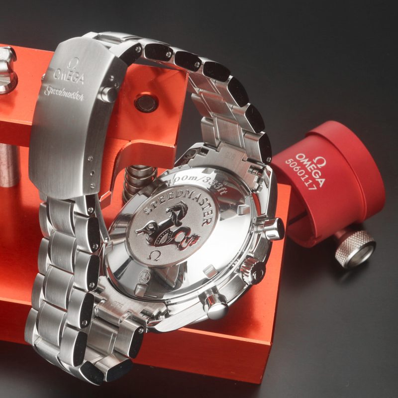 c. 2009 Omega Speedmaster Date “Casino Dial” Ref. 3210.52.00 – NOS Condition – Unworn - Image 11