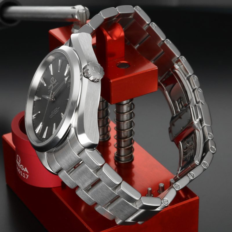 2012 Omega Seamaster Aqua Terra Automatico 38.5mm Ref. 231.10.39.21.06.001 Mai Lucidato – Full Set – Omega Service - immagine 3