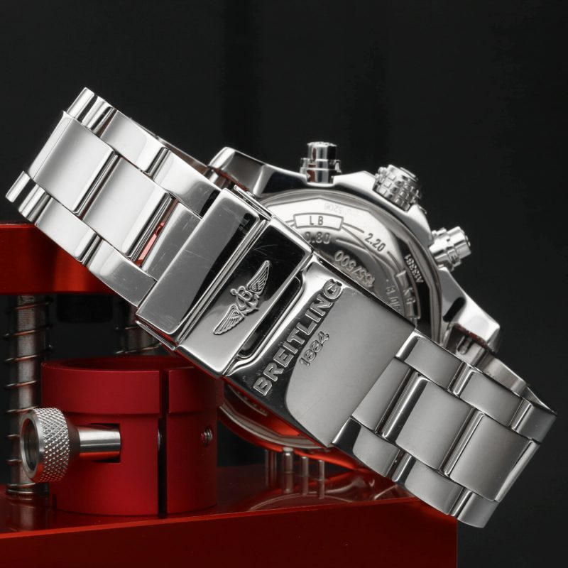 Breitling Avenger II Panda Blu 2014 Japan Limited 43mm A133813K/A760 – Mai lucidato, Full Set - immagine 6