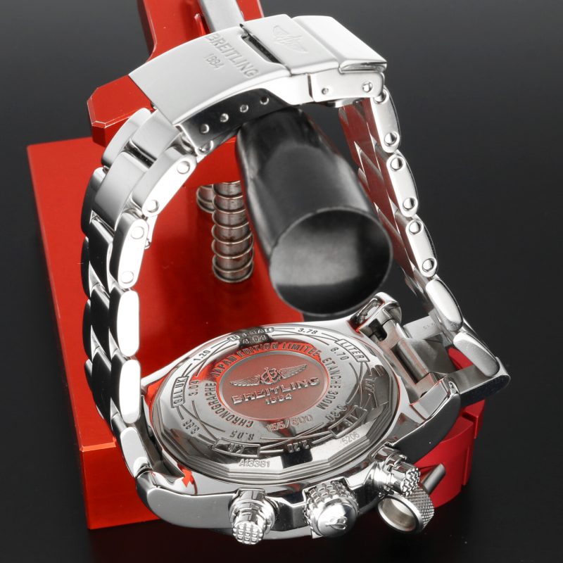 Breitling Avenger II Panda Blu 2014 Japan Limited 43mm A133813K/A760 – Mai lucidato, Full Set - immagine 9