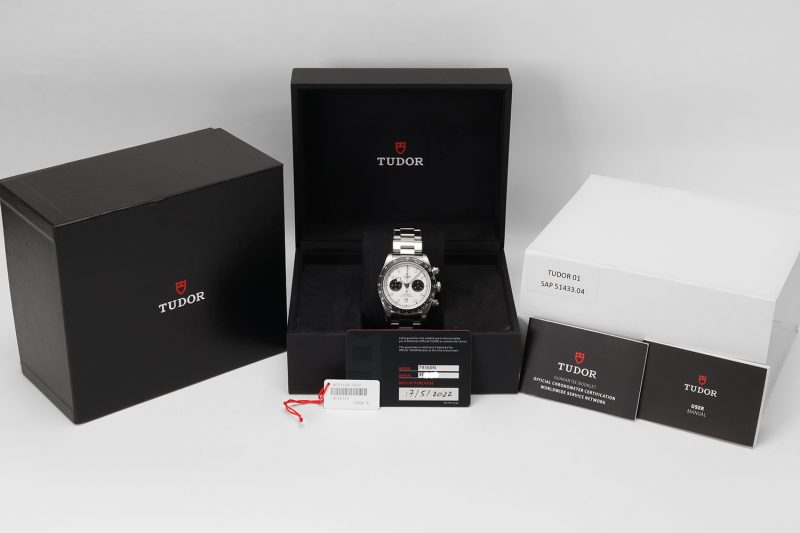 2022 Tudor Black Bay Chrono Panda Dial M79360N-0002 – Unworn, Factory Stickered, Full Set - Image 16