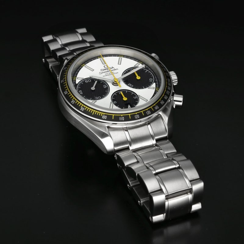 2024 Omega Speedmaster Racing “Panda” 40mm Ref. 326.30.40.50.04.001 – Automatico, Full Set, Garanzia Ufficiale Omega fino al 2029 - immagine 13