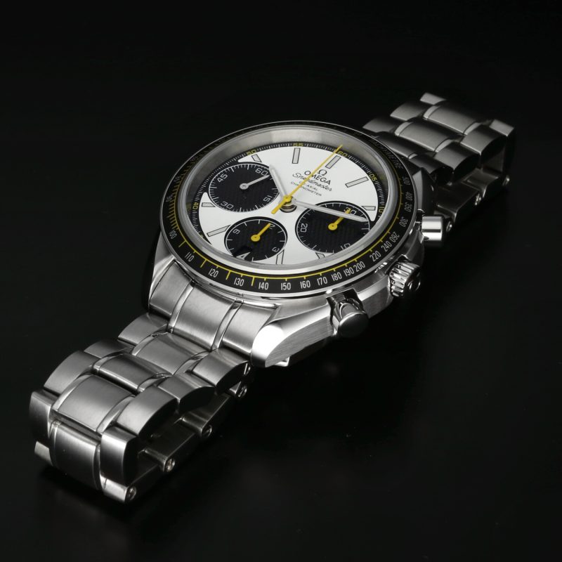 2024 Omega Speedmaster Racing “Panda” 40mm Ref. 326.30.40.50.04.001 – Automatico, Full Set, Garanzia Ufficiale Omega fino al 2029 - immagine 12