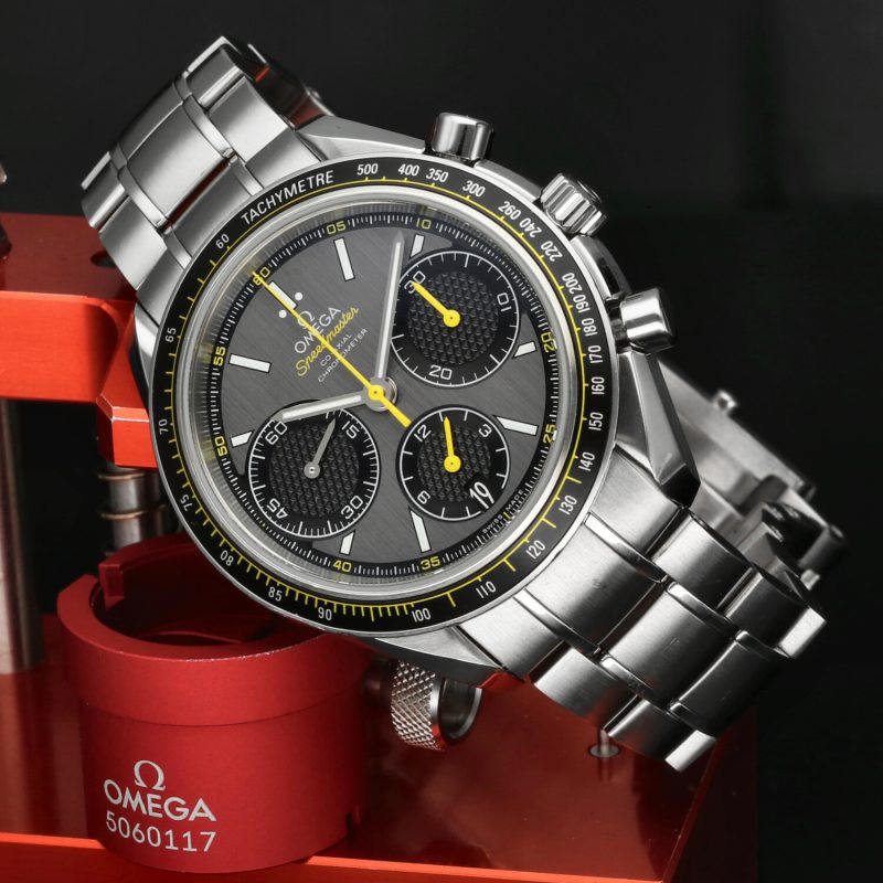 c. 2018 Omega Speedmaster Racing Ref. 326.30.40.50.06.001 – 40mm Anthracite Dial, Full Set, Never Polished - Image 5