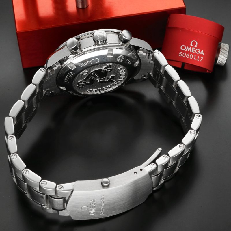 c. 2018 Omega Speedmaster Racing Ref. 326.30.40.50.06.001 – 40mm Anthracite Dial, Full Set, Never Polished - Image 12