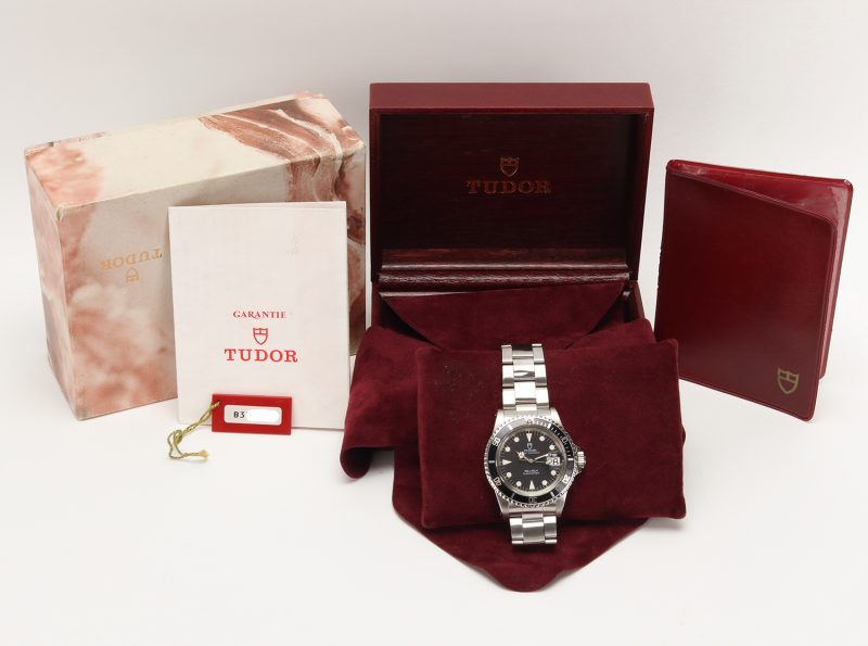1990 Tudor Submariner ref. 79090, Automatico Acciaio 40mm, Scatola, Garanzia e Revisione - immagine 16