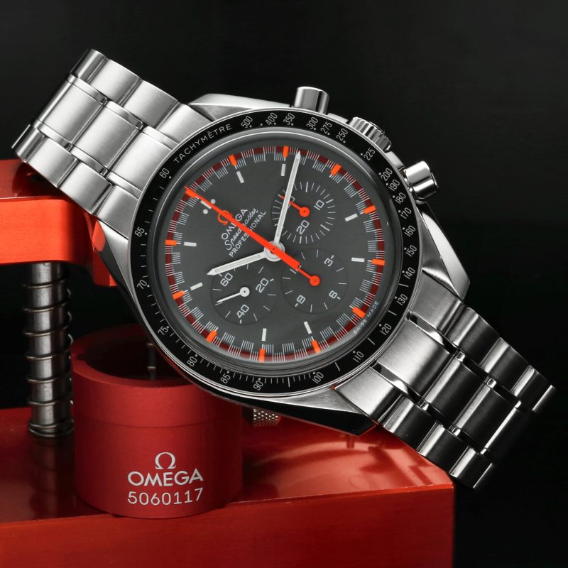 2004 Omega Speedmaster Professional Racing Dial Ref. 3570.40.00 – Edizione Limitata Giappone, Scatola e Garanzia + Revisione Omega - immagine 2
