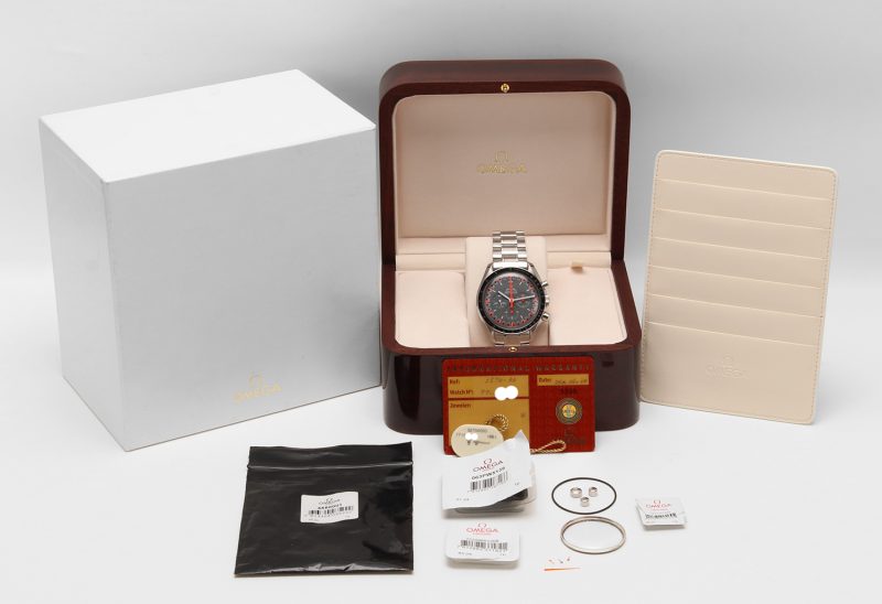 2004 Omega Speedmaster Professional Racing Dial Ref. 3570.40.00 – Edizione Limitata Giappone, Scatola e Garanzia + Revisione Omega - immagine 16