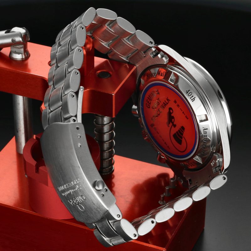 2005 Omega Speedmaster Professional Gemini IV Ref. 3565.80.00 – Edizione Limitata, Quadrante Blu Panda, Scatola e Garanzia, Revisione OMEGA - immagine 7