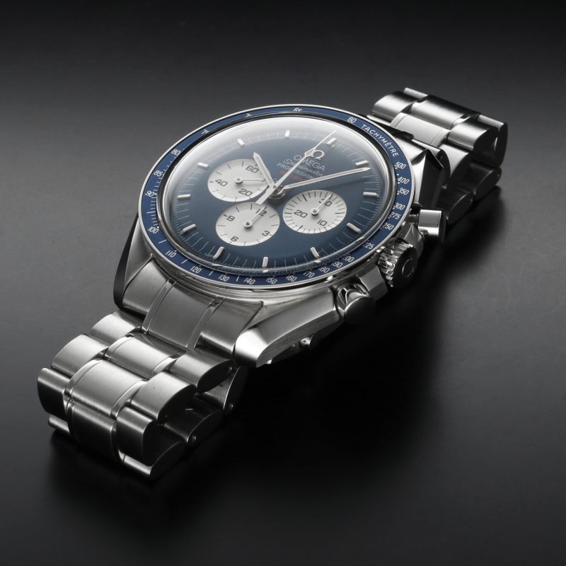 2005 Omega Speedmaster Professional Gemini IV Ref. 3565.80.00 – Edizione Limitata, Quadrante Blu Panda, Scatola e Garanzia, Revisione OMEGA - immagine 3