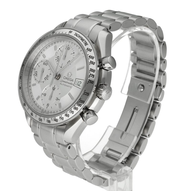 Omega Speedmaster Date 3513.30.00 Automatico Cronografo Acciaio Quadrante Argento Full Set 2005 Condizioni NOS - immagine 15