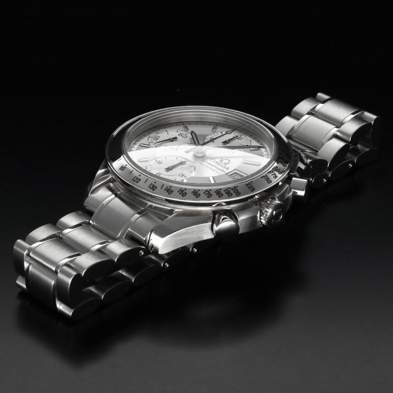 Omega Speedmaster Date 3513.30.00 Automatico Cronografo Acciaio Quadrante Argento Full Set 2005 Condizioni NOS - immagine 12