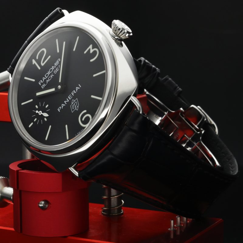 2013 Panerai Radiomir Black Seal PAM00380 – Full Set, Non Lucidato, Cinturino in Coccodrillo, Chiusura Deployante, Garanzia 2 Anni - immagine 3