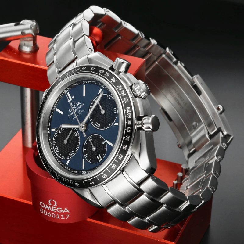 Omega Speedmaster Racing ref. 326.30.40.50.03.001 – Cronografo Automatico 40mm Acciaio Quadrante Blu Full Set 2018 – Condizioni NOS - immagine 3
