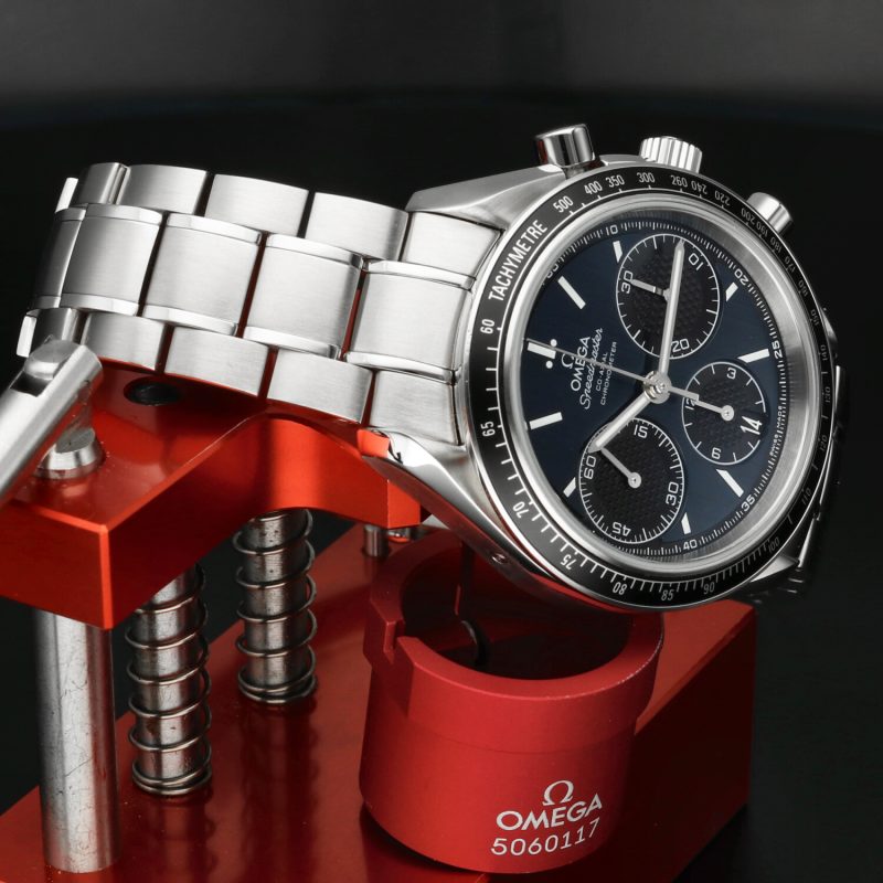 Omega Speedmaster Racing ref. 326.30.40.50.03.001 – Cronografo Automatico 40mm Acciaio Quadrante Blu Full Set 2018 – Condizioni NOS - immagine 4