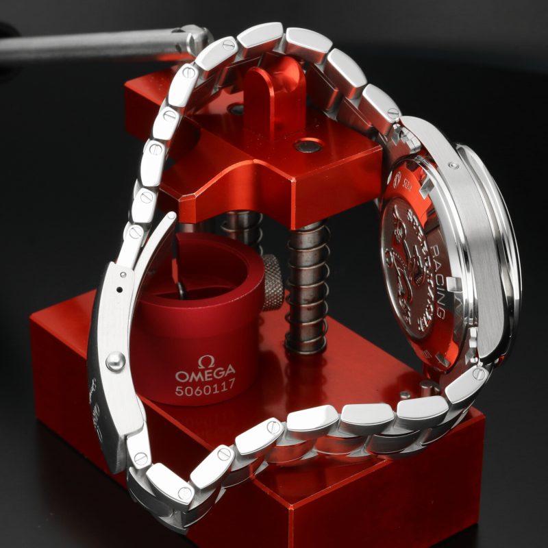 Omega Speedmaster Racing ref. 326.30.40.50.03.001 – Cronografo Automatico 40mm Acciaio Quadrante Blu Full Set 2018 – Condizioni NOS - immagine 6