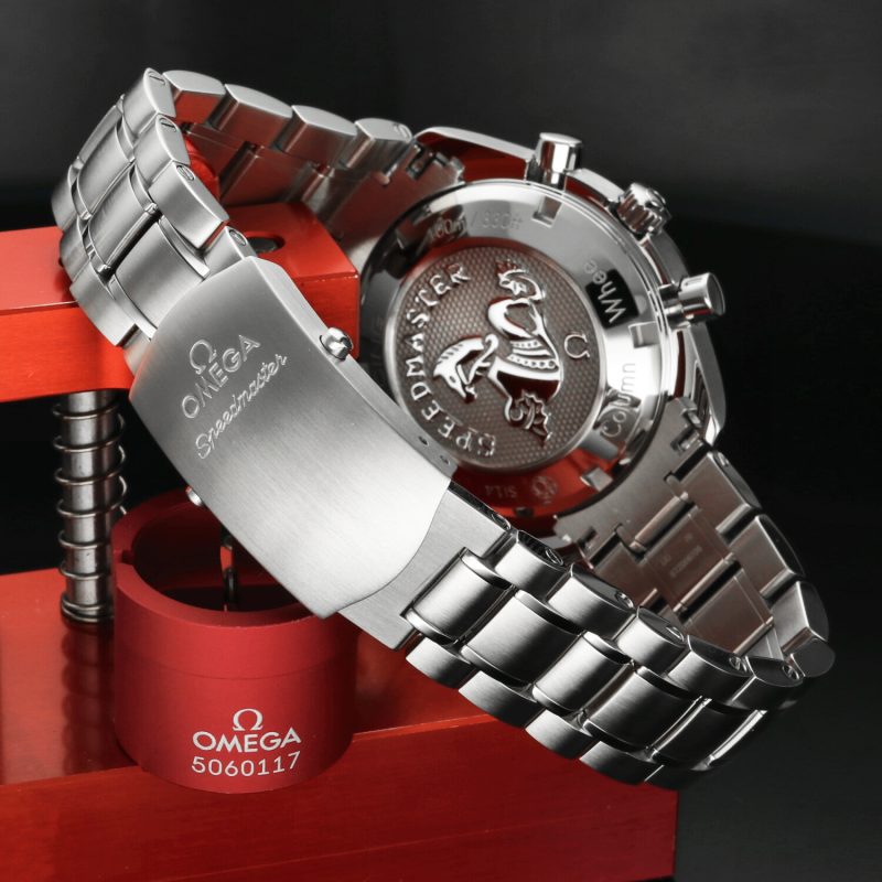 Omega Speedmaster Racing ref. 326.30.40.50.03.001 – Cronografo Automatico 40mm Acciaio Quadrante Blu Full Set 2018 – Condizioni NOS - immagine 7