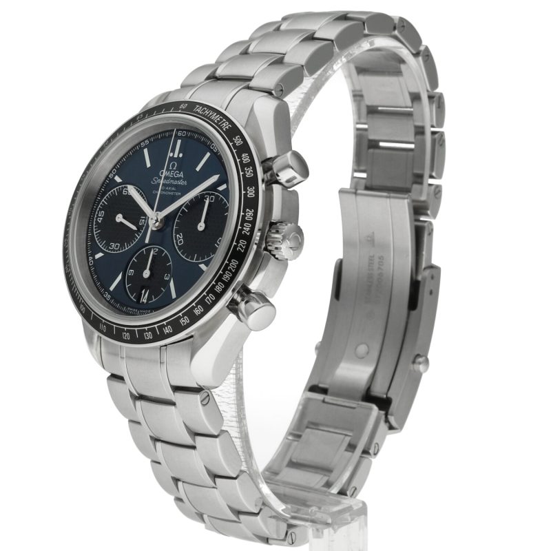 Omega Speedmaster Racing ref. 326.30.40.50.03.001 – Cronografo Automatico 40mm Acciaio Quadrante Blu Full Set 2018 – Condizioni NOS - immagine 15