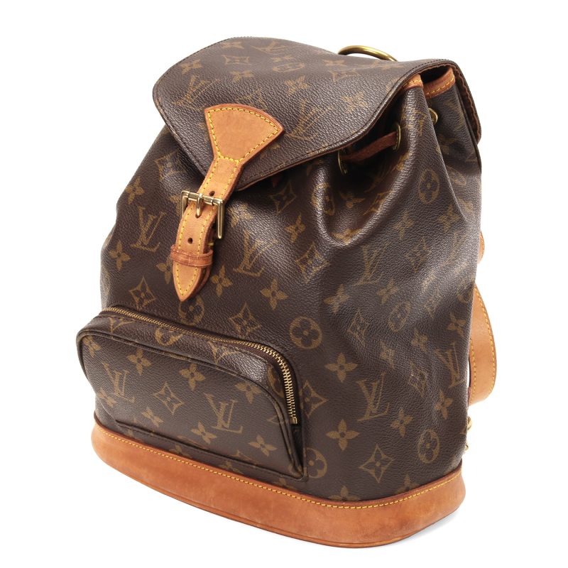 Louis Vuitton Montsouris MM M51136, Zaino Monogram Vintage 2001 con Certificato Entrupy - immagine 2