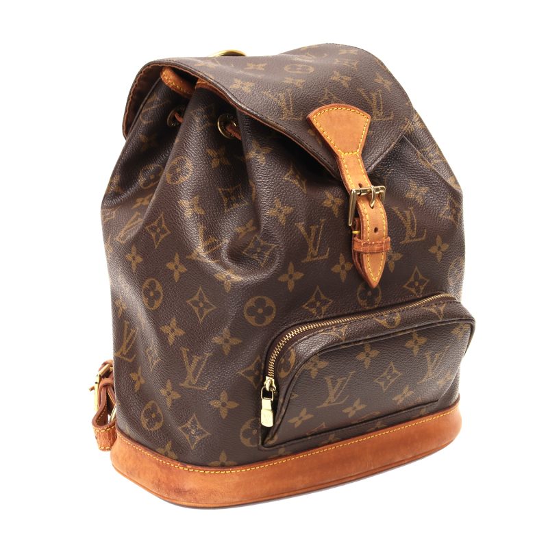 Louis Vuitton Montsouris MM M51136, Zaino Monogram Vintage 2001 con Certificato Entrupy - immagine 3