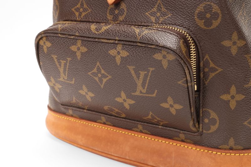Louis Vuitton Montsouris MM M51136, Zaino Monogram Vintage 2001 con Certificato Entrupy - immagine 9