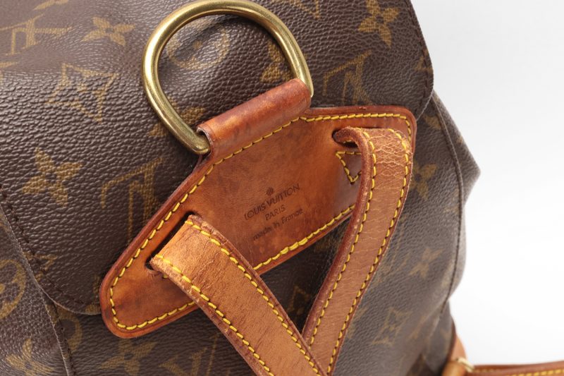Louis Vuitton Montsouris MM M51136, Zaino Monogram Vintage 2001 con Certificato Entrupy - immagine 5