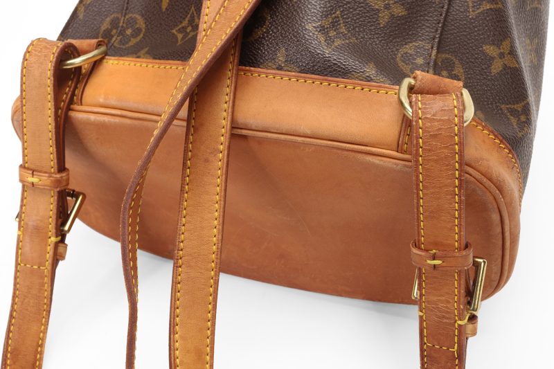 Louis Vuitton Montsouris MM M51136, Zaino Monogram Vintage 2001 con Certificato Entrupy - immagine 7