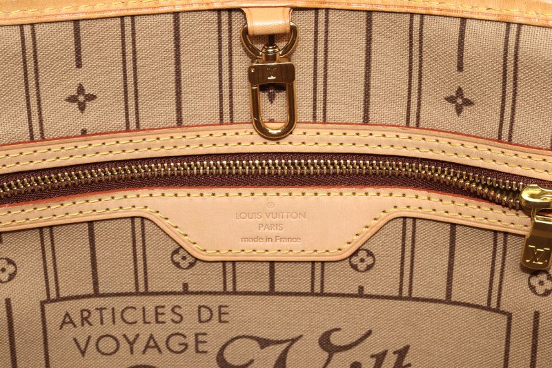 Louis Vuitton Borsa Neverfull PM Monogram M40155 Tote Bag - Certificata Entrupy - immagine 15