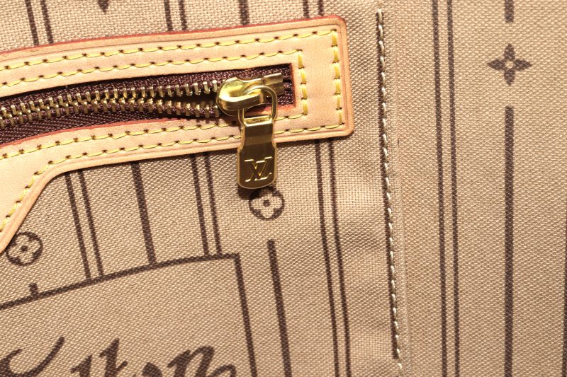 Louis Vuitton Borsa Neverfull PM Monogram M40155 Tote Bag - Certificata Entrupy - immagine 16