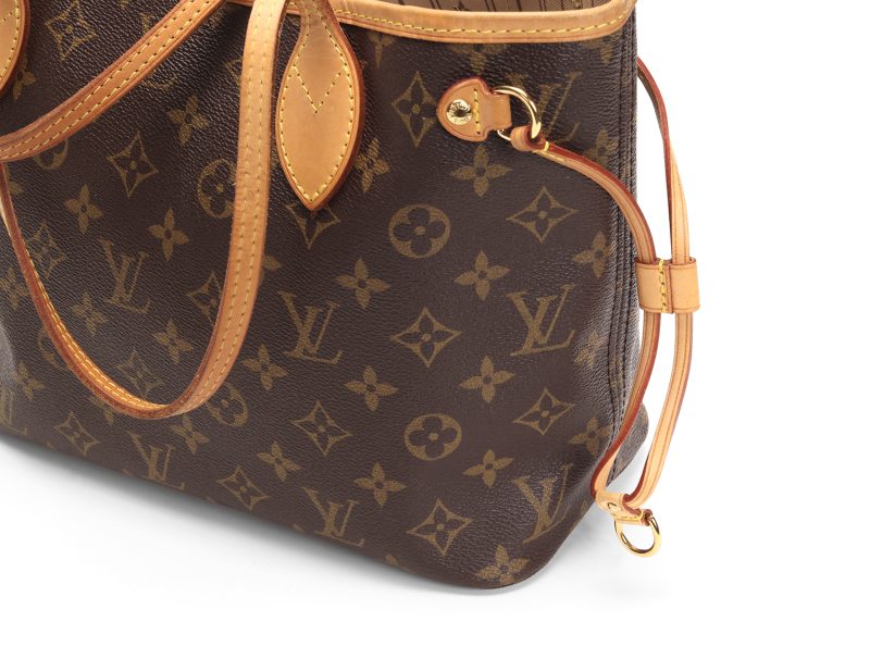 Louis Vuitton Borsa Neverfull PM Monogram M40155 Tote Bag - Certificata Entrupy - immagine 4