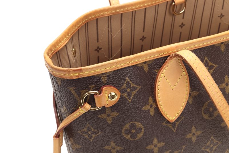 Louis Vuitton Borsa Neverfull PM Monogram M40155 Tote Bag - Certificata Entrupy - immagine 7