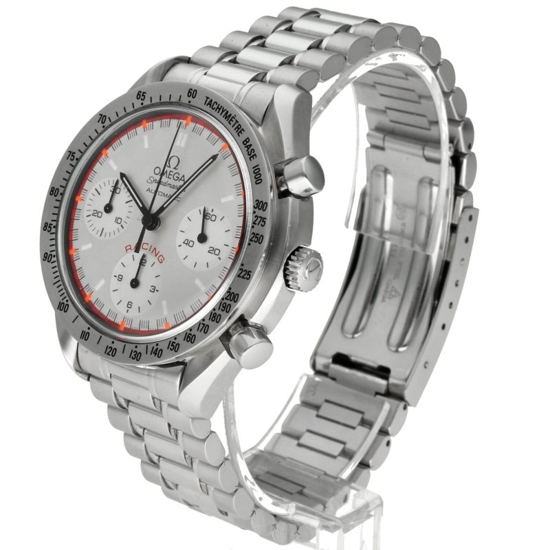 c.2001 Omega Speedmaster Michael Schumacher Limited Edition 3517.30.00 – Quadrante Argento a Scacchi, Non Lucidato, Garanzia 2 Anni - immagine 14