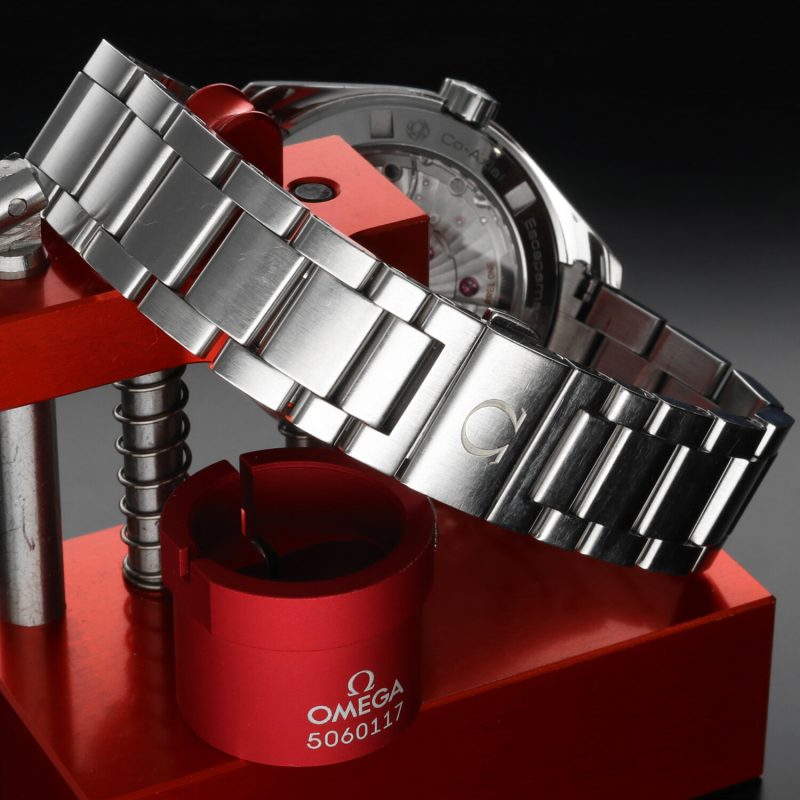 c.2010 Omega Seamaster Aqua Terra 231.10.39.21.01.001 Acciaio Nero Co-Axial 8500 Non Lucidato - immagine 7