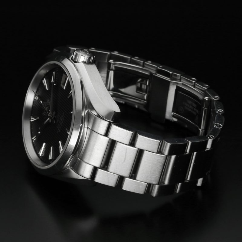 c.2010 Omega Seamaster Aqua Terra 231.10.39.21.01.001 Acciaio Nero Co-Axial 8500 Non Lucidato - immagine 14