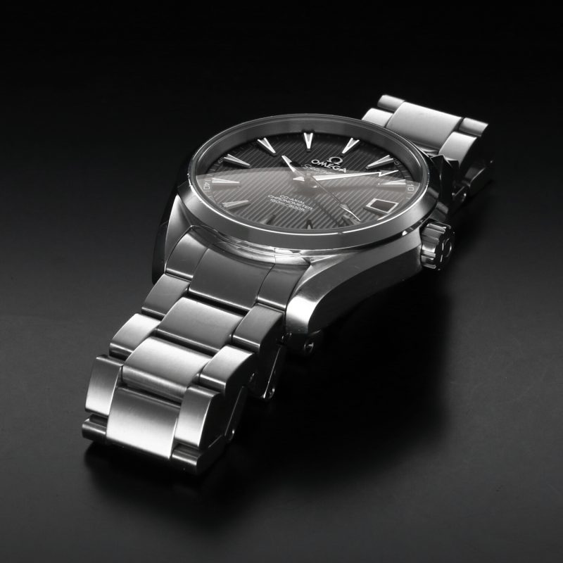 c.2010 Omega Seamaster Aqua Terra 231.10.39.21.01.001 Acciaio Nero Co-Axial 8500 Non Lucidato - immagine 13