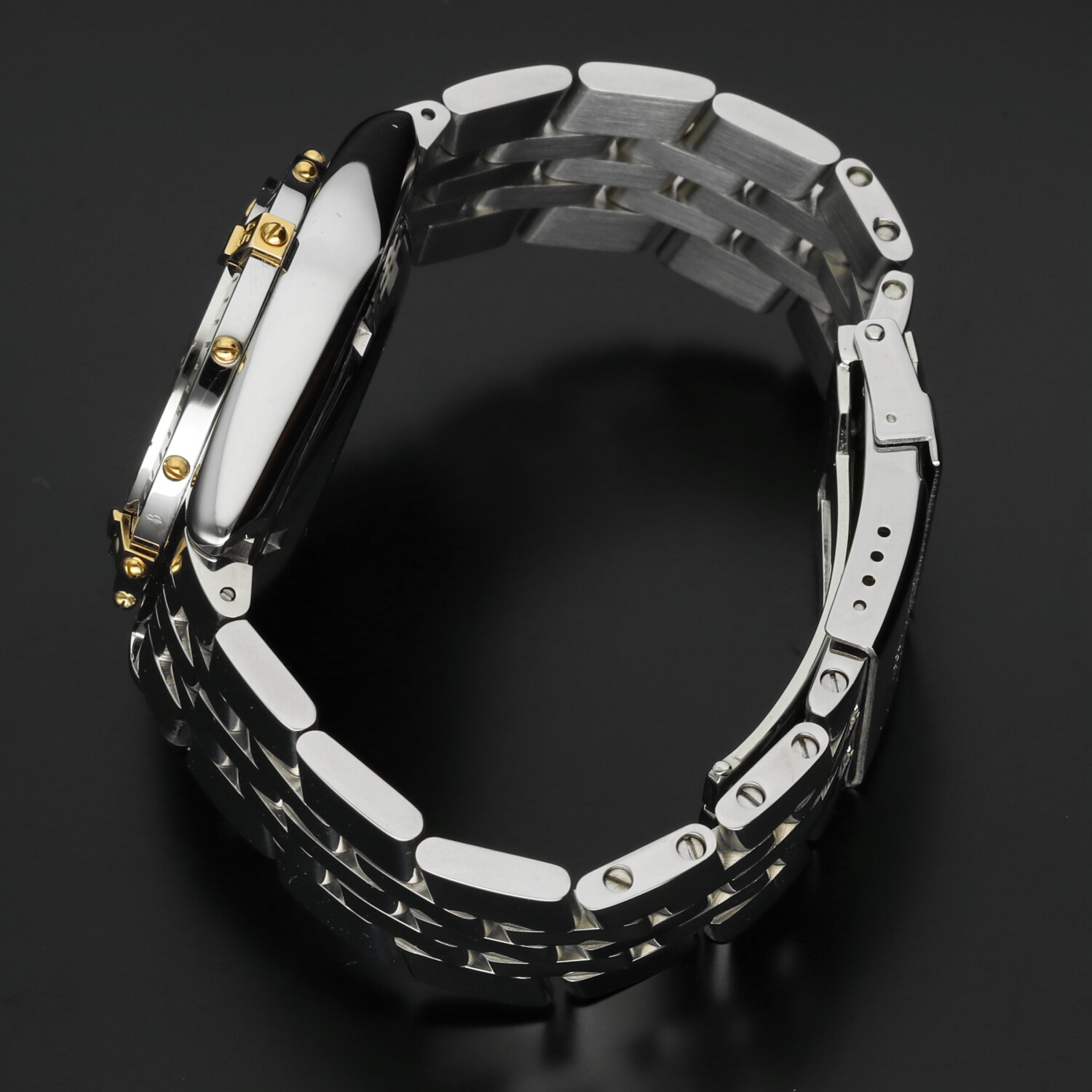 Breitling Chronomat B13050 Two Tone 39mm Quadrante Blu 1994 – Cronografo Automatico Acciaio Oro – Scatola & Garanzia - immagine 12