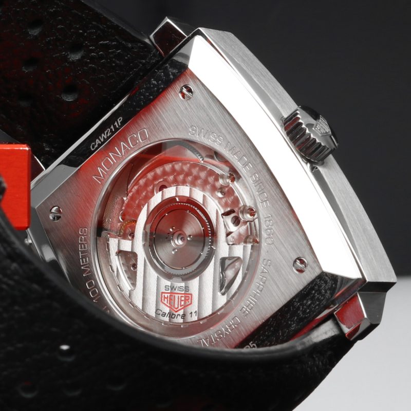 TAG Heuer Monaco Steve McQueen Ref. CAW211P.FC6356 - Calibre 11 - Automatico 39mm - 2016 Full Set - Revisionato TAG Heuer - immagine 9