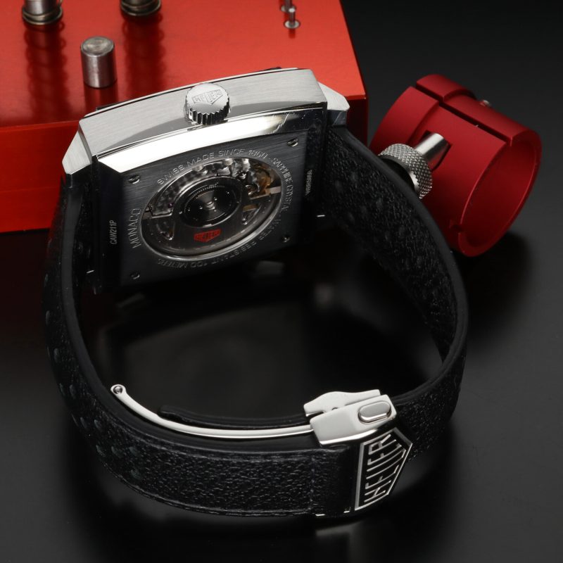 TAG Heuer Monaco Steve McQueen Ref. CAW211P.FC6356 - Calibre 11 - Automatico 39mm - 2016 Full Set - Revisionato TAG Heuer - immagine 12