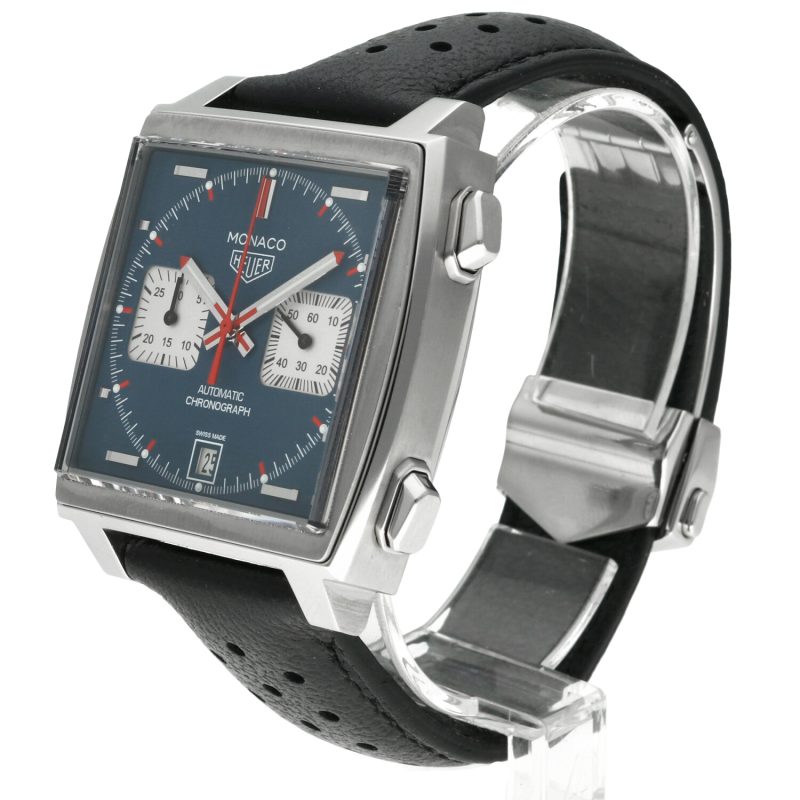 TAG Heuer Monaco Steve McQueen Ref. CAW211P.FC6356 - Calibre 11 - Automatico 39mm - 2016 Full Set - Revisionato TAG Heuer - immagine 15