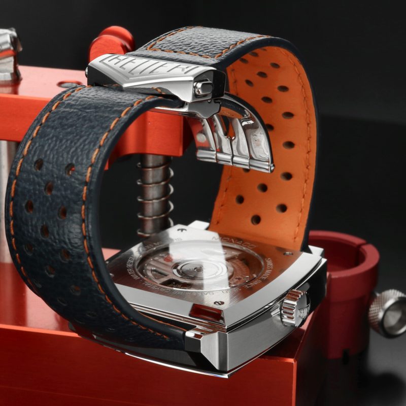 TAG Heuer Monaco Gulf Special Edition ref. CAW211R.FC6401 – Cronografo Automatico Calibre 11 – 39mm – con Scatola e Garanzia 2020 - immagine 9