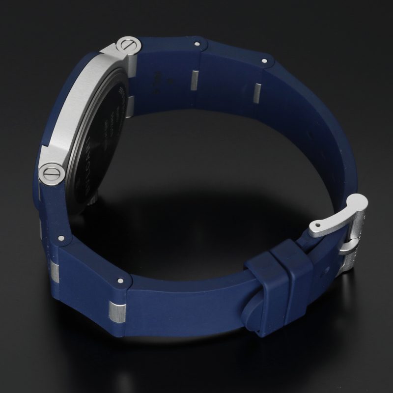 Bulgari Aluminium GMT Ref. 103554 – Orologio Automatico, Quadrante Blu, Full Set 2022, Condizioni Mai Indossato - immagine 14
