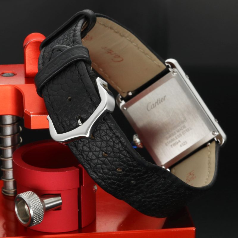 Cartier Tank Must Modello Grande WSTA0041 – Acciaio, Quadrante Bianco, Full Set 2023, Garanzia Ufficiale Cartier Care fino al 2031 - immagine 6