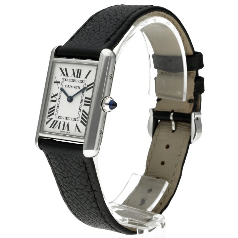 Cartier Tank Must Modello Grande WSTA0041 – Acciaio, Quadrante Bianco, Full Set 2023, Garanzia Ufficiale Cartier Care fino al 2031 - immagine 15
