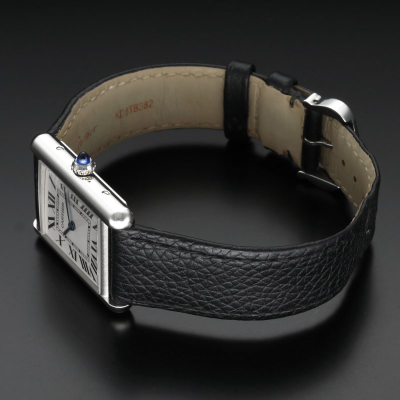 Cartier Tank Must Modello Grande WSTA0041 – Acciaio, Quadrante Bianco, Full Set 2023, Garanzia Ufficiale Cartier Care fino al 2031 - immagine 13
