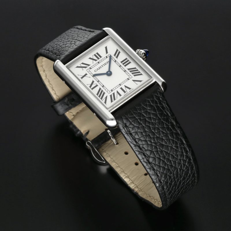 Cartier Tank Must Modello Grande WSTA0041 – Acciaio, Quadrante Bianco, Full Set 2023, Garanzia Ufficiale Cartier Care fino al 2031 - immagine 11