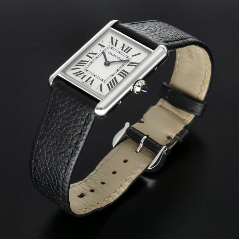 Cartier Tank Must Modello Grande WSTA0041 – Acciaio, Quadrante Bianco, Full Set 2023, Garanzia Ufficiale Cartier Care fino al 2031 - immagine 12