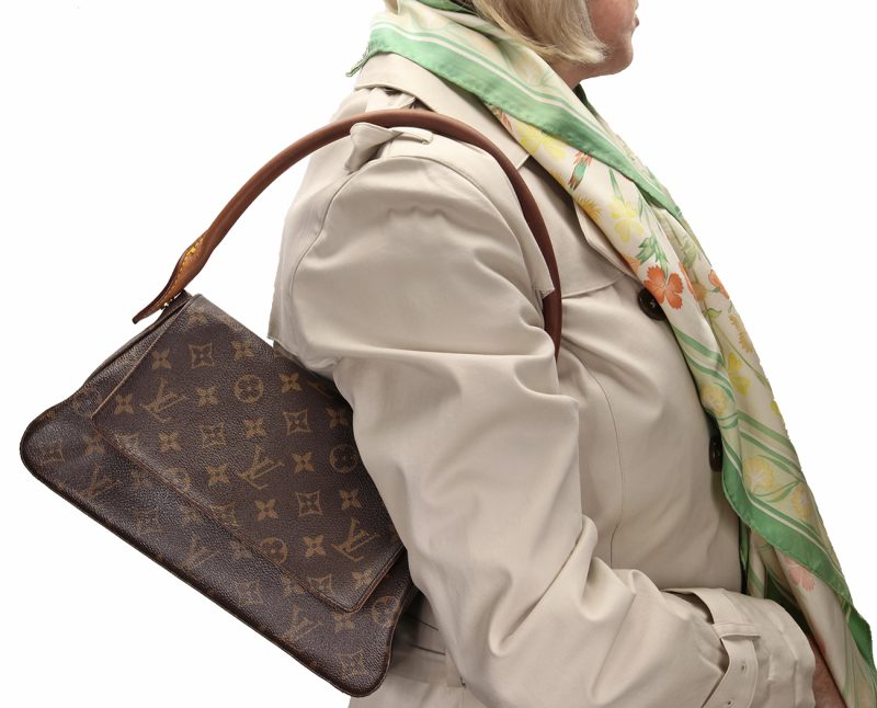 Louis Vuitton Mini Looping M51147 – Borsa a Spalla Monogram Canvas Originale Pre-Loved - immagine 2