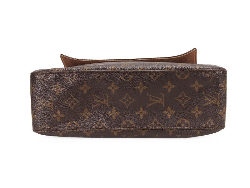 Louis Vuitton Mini Looping M51147 – Borsa a Spalla Monogram Canvas Originale Pre-Loved - immagine 6