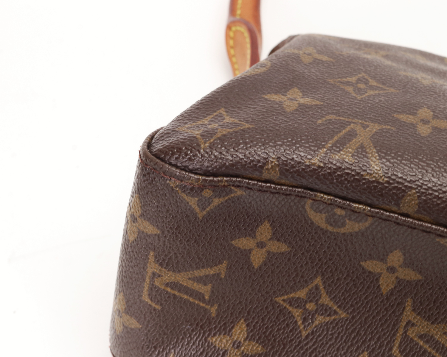 Louis Vuitton Mini Looping M51147 – Borsa a Spalla Monogram Canvas Originale Pre-Loved - immagine 9
